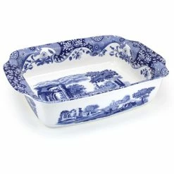 Spode - Blue Italian Rectangular Baking Dish