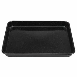 Falcon - Enamel Baking Tray Speckled Black & White 31cm