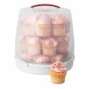 Avanti - Universal 3 Tier Cupcake & Cake Carrier Round