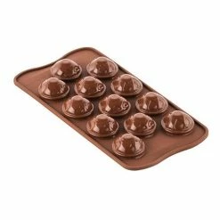 Silikomart - 3D Amleto Silicone Mould Brown