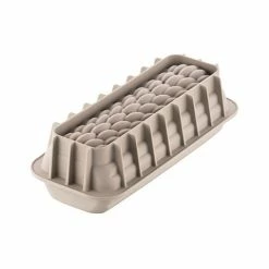 Silikomart - Buche Quenelle Silicone Mould Grey