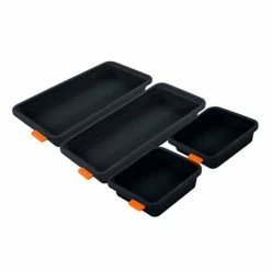 Bakemaster - Divider Tray Grey Set 4pce
