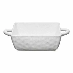 Ecology - Speckle Square Baker With Handles Milk 1L/24.5