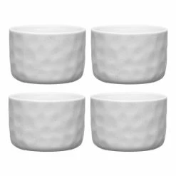 Ecology - Speckle Ramekins Milk 10cm Set 4pce