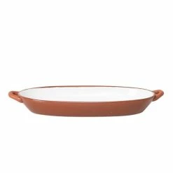 Mode - Terra Oval Dish W/Handle 38x14x5cm