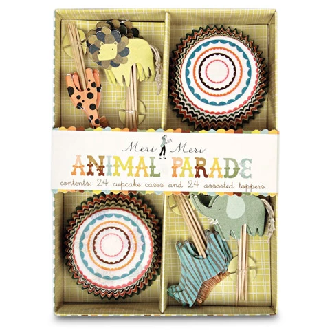 Meri-Meri - Cupcake Kit Animal Parade