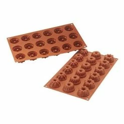 Silikomart - Mini Fantasy Silicone Mould Terracotta