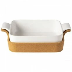 Casafina - Ensemble Gift Baker With Cork Tray 32cm