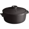 Emile Henry - Round Stewpot Charcoal 5L