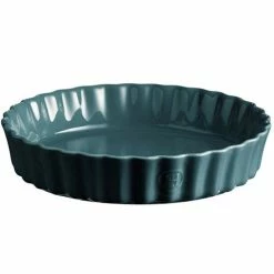 Emile Henry - Deep Flan Dish Blue Flame 24cm