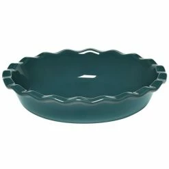 Emile Henry - Pie Dish Blue Flame 26cm