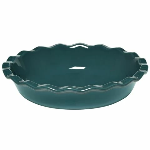 Emile Henry - Pie Dish Blue Flame 26cm