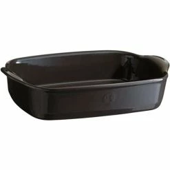 Emile Henry - Rect Oven Dish Small Charcoal 30x19cm