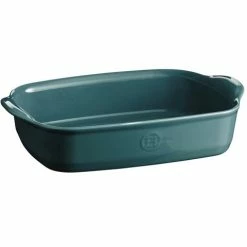Emile Henry - Rect Oven Dish Small Blue Flame 30x19cm