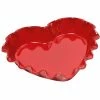 Emile Henry - Ruffled Heart Dish Burgundy