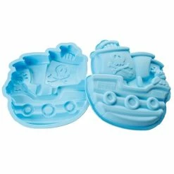 Silikomart - Pirates Boat Silicone Mould Light Blue