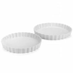 Pillivuyt - Round Quiche Dish Set 2pce