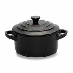 Le Creuset - Stoneware Mini Casserole Dish Black Satin