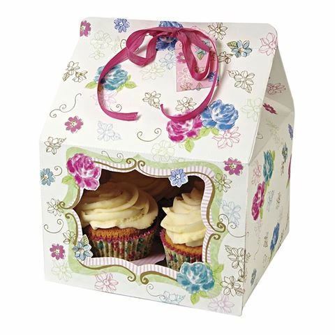 Meri-Meri - Love In The Afternoon Cupcake Boxes