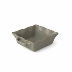 Prima - Square Stoneware Baker Grey