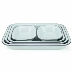 Falcon - Enamel Baking Dish Pastel Blue Set 5pce