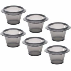 Lekue - Coulant Moulds Black Translucent 6pce