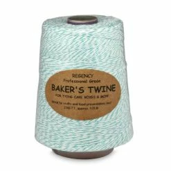 Regency - Bakers Twine Cone Green & White