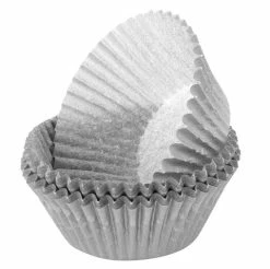 Regency - Matte Baking Cups Silver 40pce