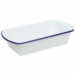 Falcon - Loaf Pan Blue And White 28cm