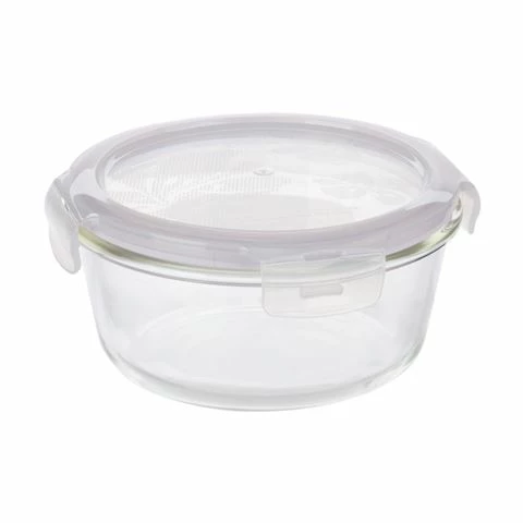Lock & Lock - Oven Glass Round Container 950ml