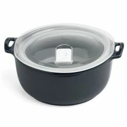 Appolia - Round Dish W/Airtight Lid Slate Blue 25cm