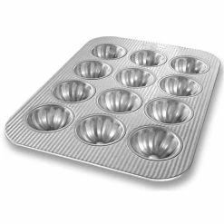 USA Pan - 12 Cup Mini Fluted Cupcake Pan