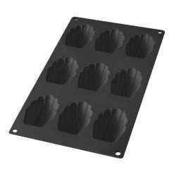 Lekue - Gourmet Madeleines Mould Black 9 Cup