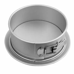 Bakemaster - Silver Anodised Springform Cake Pan 20cm