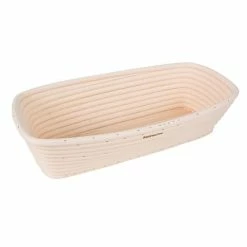 Bakemaster - Rectangle Loaf Proving Basket 30x8.5x15.5cm