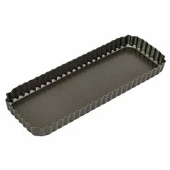 Bakemaster - Flan Tin 36x3.2x13cm