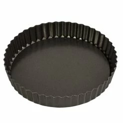 Bakemaster - Loose Base Round Flan/Quiche Pan 20cm
