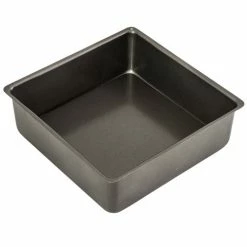 Bakemaster - Loose Base Square Deep Cake Pan 20cm