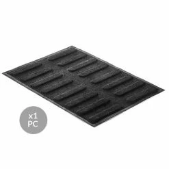 Silikomart - Air Plus 11 Silicone Mould N.16 Eclair Black