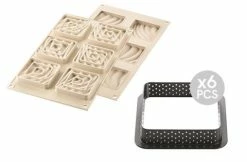 Silikomart - Kit Mini Tarte Sand