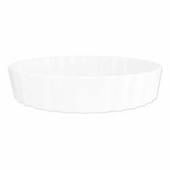 Wilkie Bros Wilkie Brothers - Deep Quiche Dish Super White 25cm