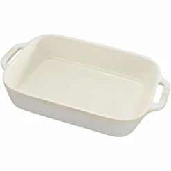 Staub - Gratin Dish Ivory 27x20cm