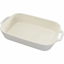 Staub - Gratin Dish Ivory 34x24cm