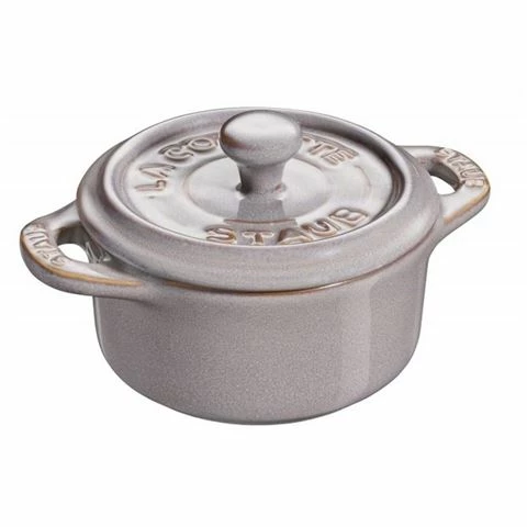 Staub - Mini Cocotte Ancient Grey 10cm