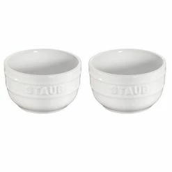 Staub - White Ramekin Set 2pce 8cm