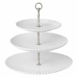 Costa Nova - Pearl White Centerpiece
