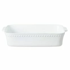 Costa Nova - Pearl White Rectangular Baker Large