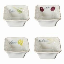 Casafina - Olivia White Ramekin Set 4pce