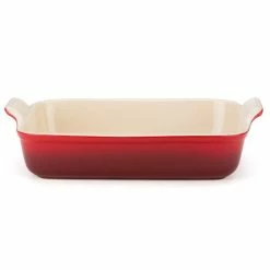 Le Creuset - Heritage Rectangular Dish Cerise Red 32cm