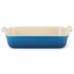 Le Creuset - Heritage Rectangular Dish Marseille Blue 32cm